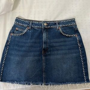 Top shop MOTO Jean skirt